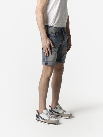 Regular Jeans cargo KOROSHI en bleu