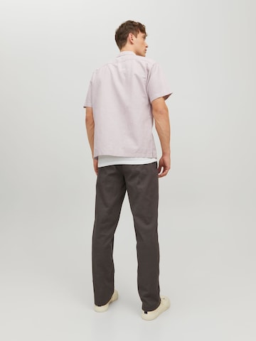 JACK & JONES Comfort Fit Hemd in Lila