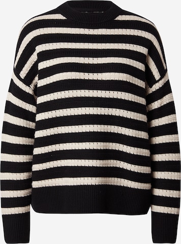 VERO MODA Sweater 'VMCalla' in Black: front