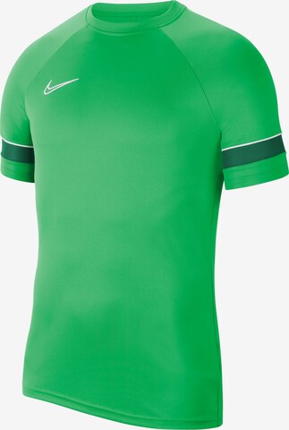 NIKE Funktionsshirt 'Academy 21' in Grün: predná strana