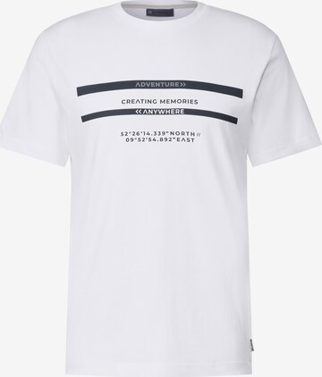 Street One MEN Shirt in White: front