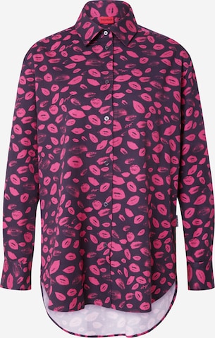 HUGO Red Blus i rosa: framsida