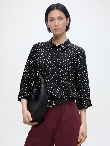 Camicia da donna 'Bono' di Lollys Laundry in nero