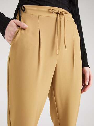 VERO MODA Tapered Pantalon 'CARLA' in Bruin