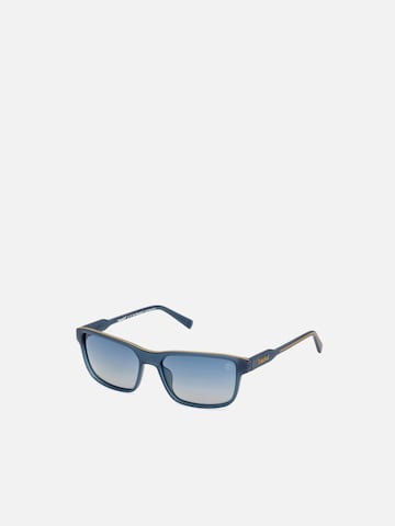 TIMBERLAND Zonnebril 'Timberland TB00051 Matte blue 57/16/145 MAN Sunglasses' in Blauw: voorkant