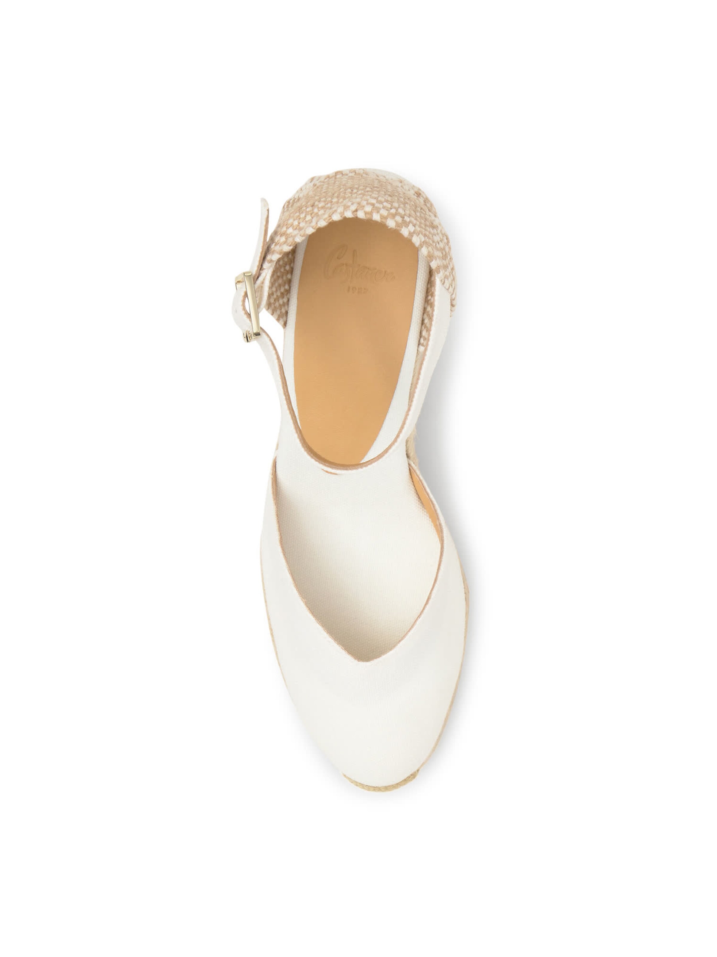 balta Castañer Espadrilės 'CHIARITA'
