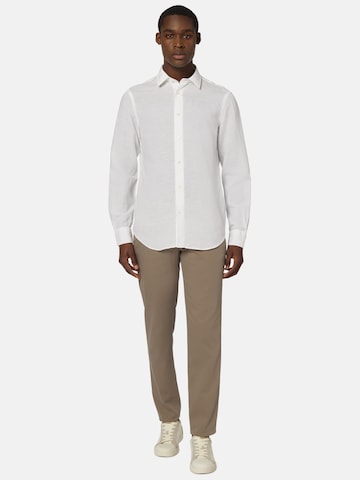 Boggi Milano Regular Fit Skjorte i hvid