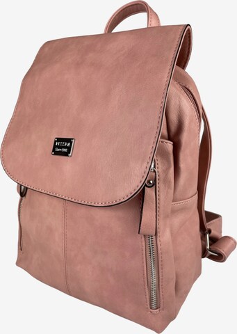 Kumixi Rucksack '2in1 Rucksacktasche' in Pink: Vorderseite