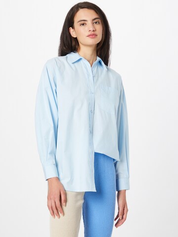 Camicia da donna 'PENELOPE' di NEW LOOK in blu: frontale