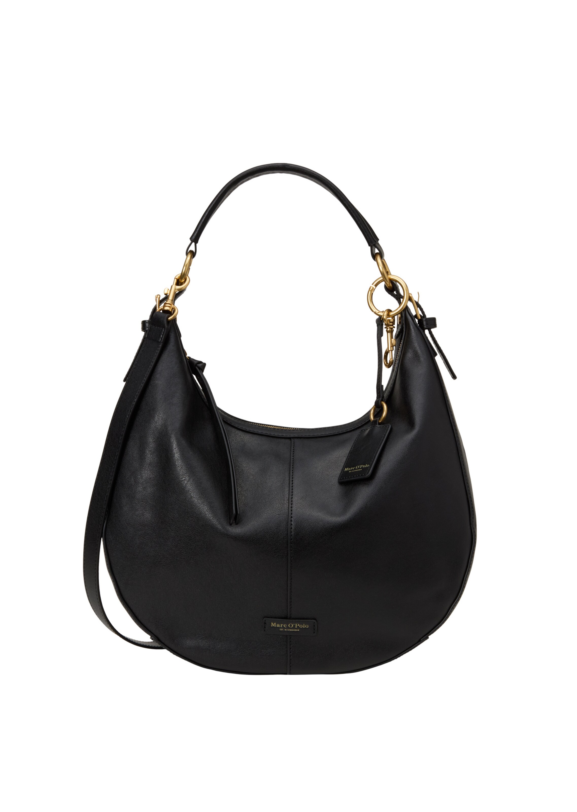 Marc O'Polo Shoulder bag 'Philine' in Black: front