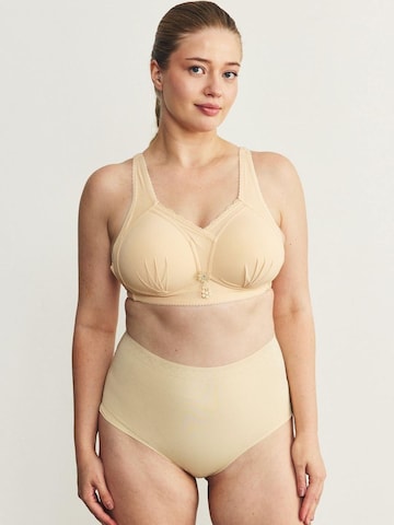 Bustier Soutien-gorge C&City en beige : devant