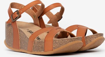 Bayton Sandal 'Venus' i brun