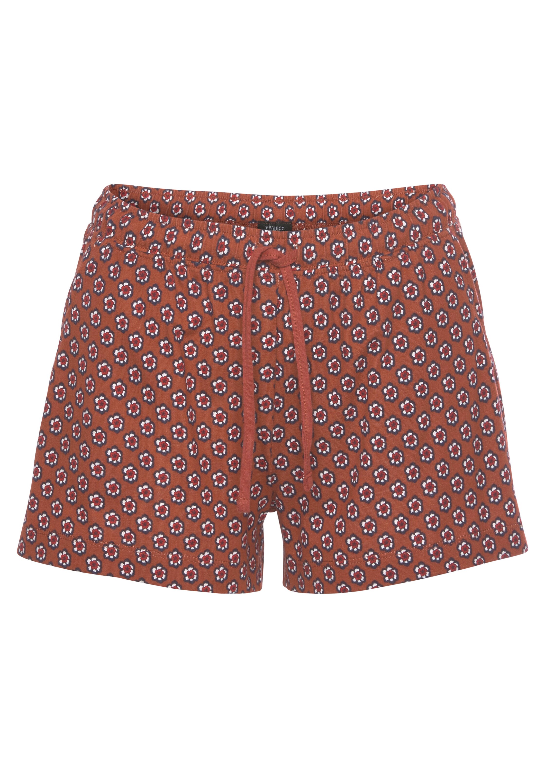 VIVANCE Pyjamasbyxa i röd: framsida