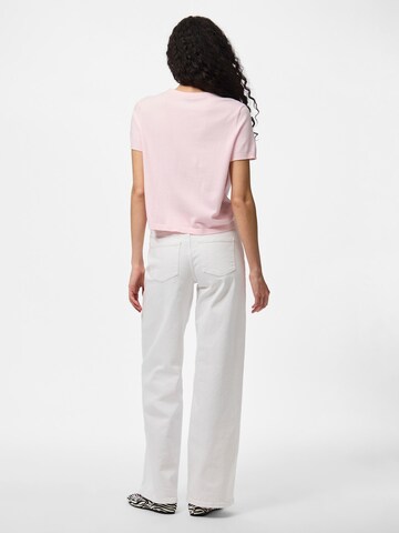 Cardigan 'PCOrina' PIECES en rose