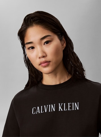 Calvin Klein Jeans Тениска 'CLASSIC VARSITY' в черно