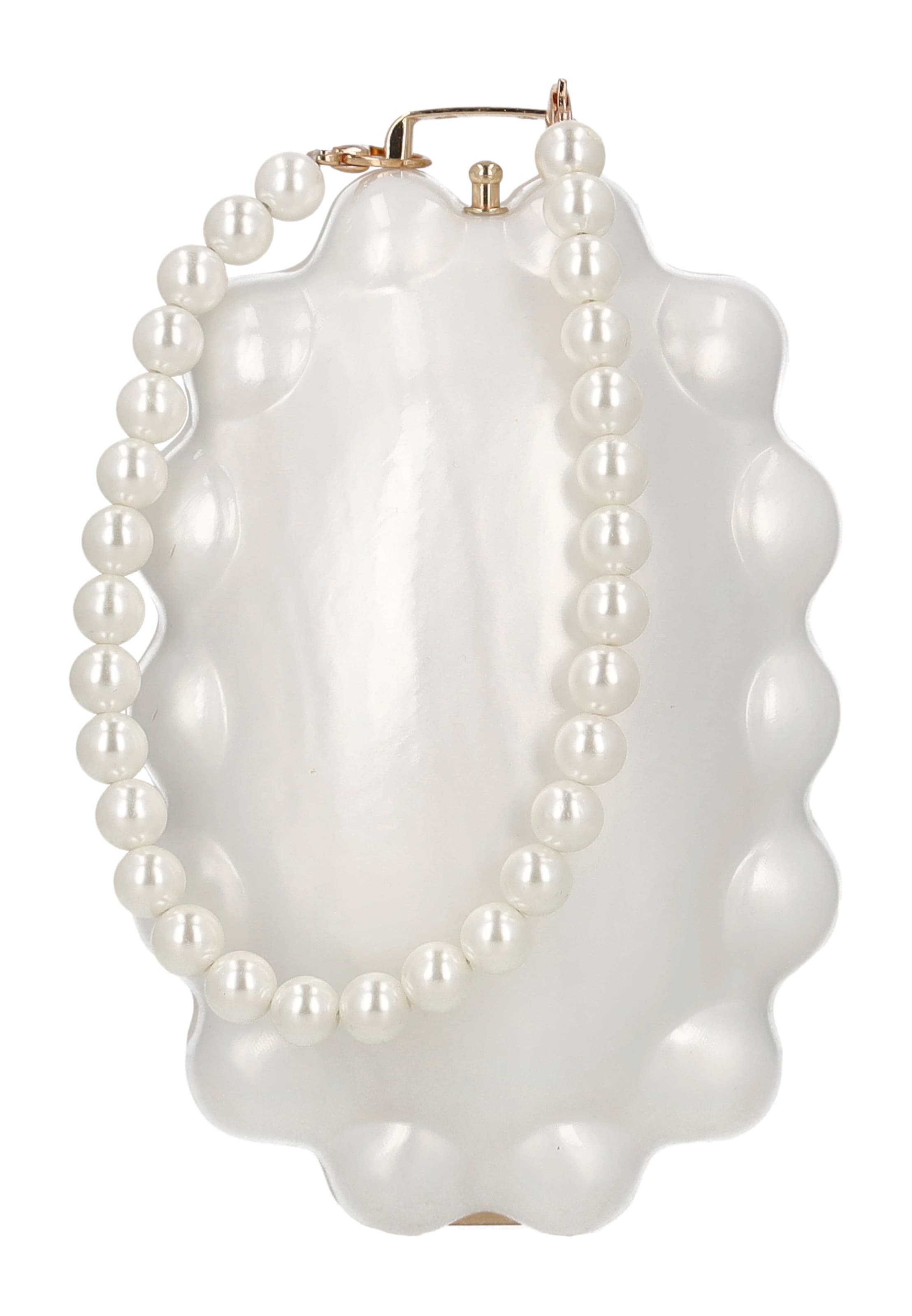 myMo at night Pochette en blanc perle, Vue avec produit