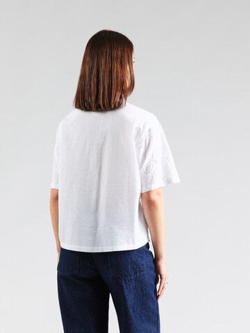 Chemisier QS en blanc