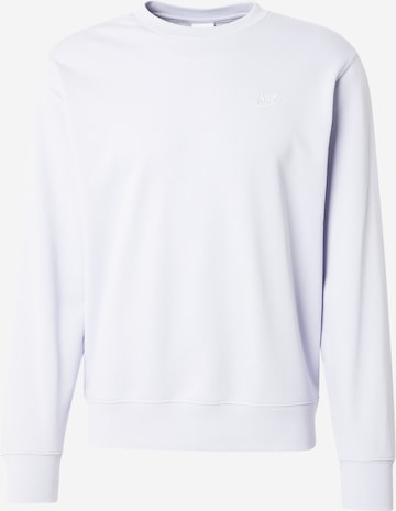 purpurinė Nike Sportswear Megztinis be užsegimo 'Club Fleece': priekis