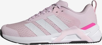 Chaussure de sport 'Dropset Control' ADIDAS PERFORMANCE en rose : devant
