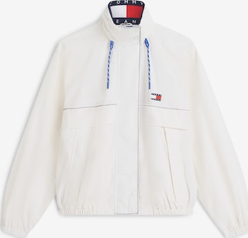 Tommy Jeans Välikausitakki värissä valkoinen: etupuoli