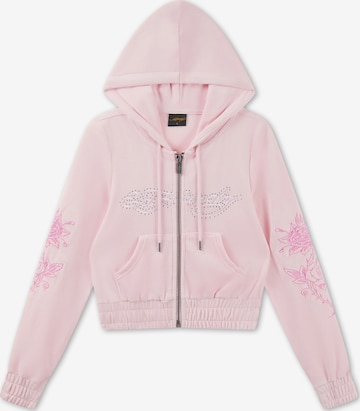 Ed Hardy Collegetakki 'Liebe und Dornen' värissä vaaleanpunainen: etupuoli