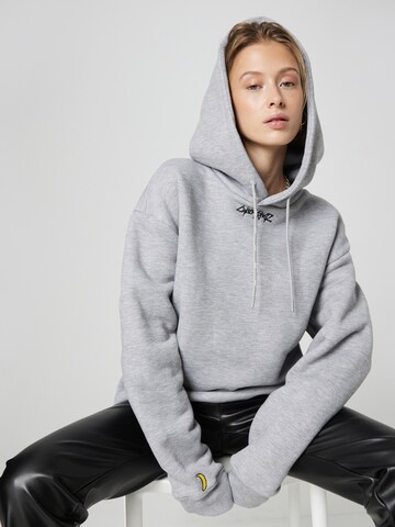 About You x Cyberkongz Hoodie 'Jake' in Grau