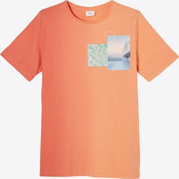 s.Oliver Shirt in Orange: front