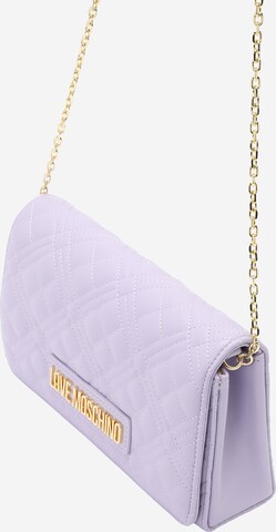 Pochette di Love Moschino in lilla