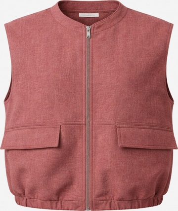 WEARABLE STORIES Between-Season Jacket 'Jade' in Red: front