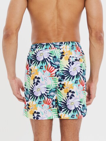 Shorts de bain 'Brava' Threadbare en mélange de couleurs