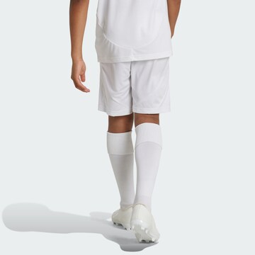ADIDAS PERFORMANCE Regular Sportbroek 'Real Madrid 24/25 Home' in Wit