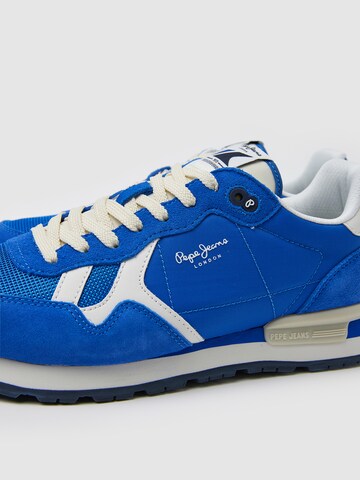 Baskets basses 'Brit Heritage'' Pepe Jeans en bleu