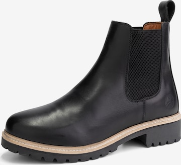 Travelin Chelsea Boots 'Risnes ' in Black: front