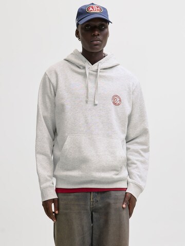 Sweat-shirt JACK & JONES en blanc : devant