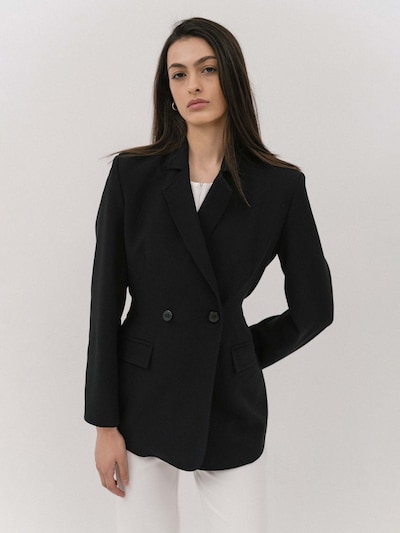 Sacou 'Spice it Up' 4TAILORS pe negru, Vizualizare produs