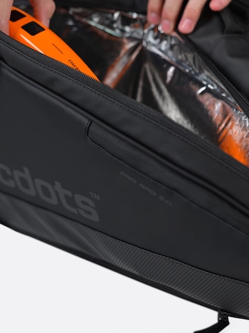 nordicdots Sportrucksack 'Pro Padel Bag 2.0 - Stealth Black' in Schwarz