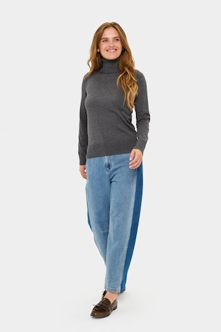 SAINT TROPEZ - Pullover 'MilaSZ' em cinzento