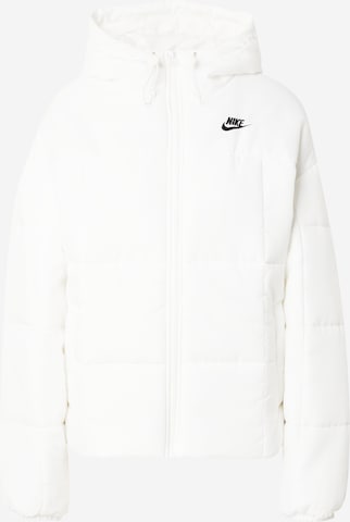 Nike Sportswear - Chaqueta de invierno en blanco: frente