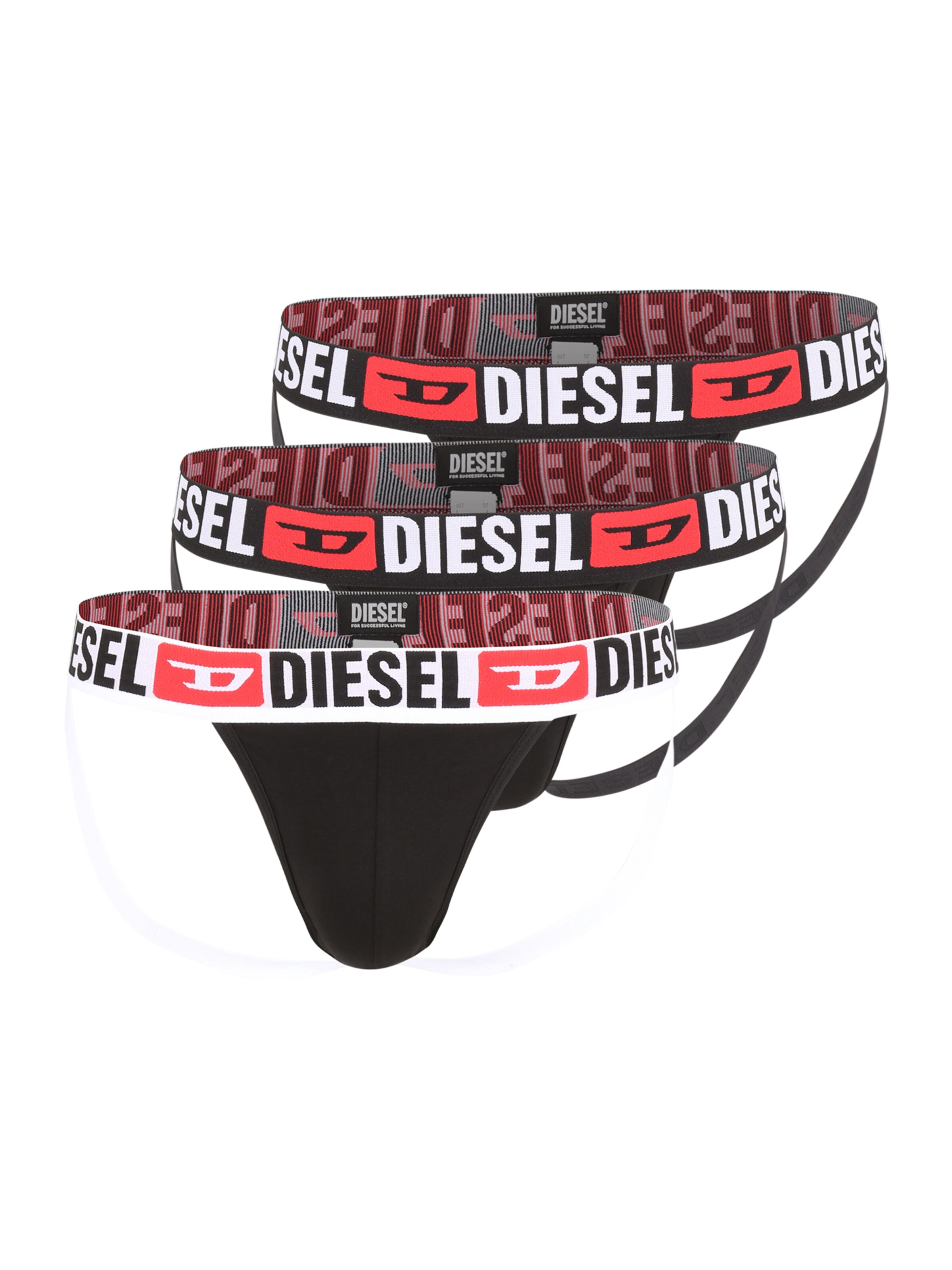 DIESEL - Braga en negro: frente
