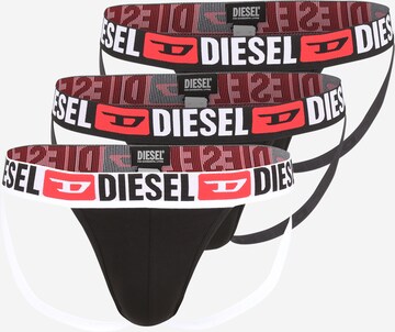 DIESEL Slip in Schwarz: predná strana