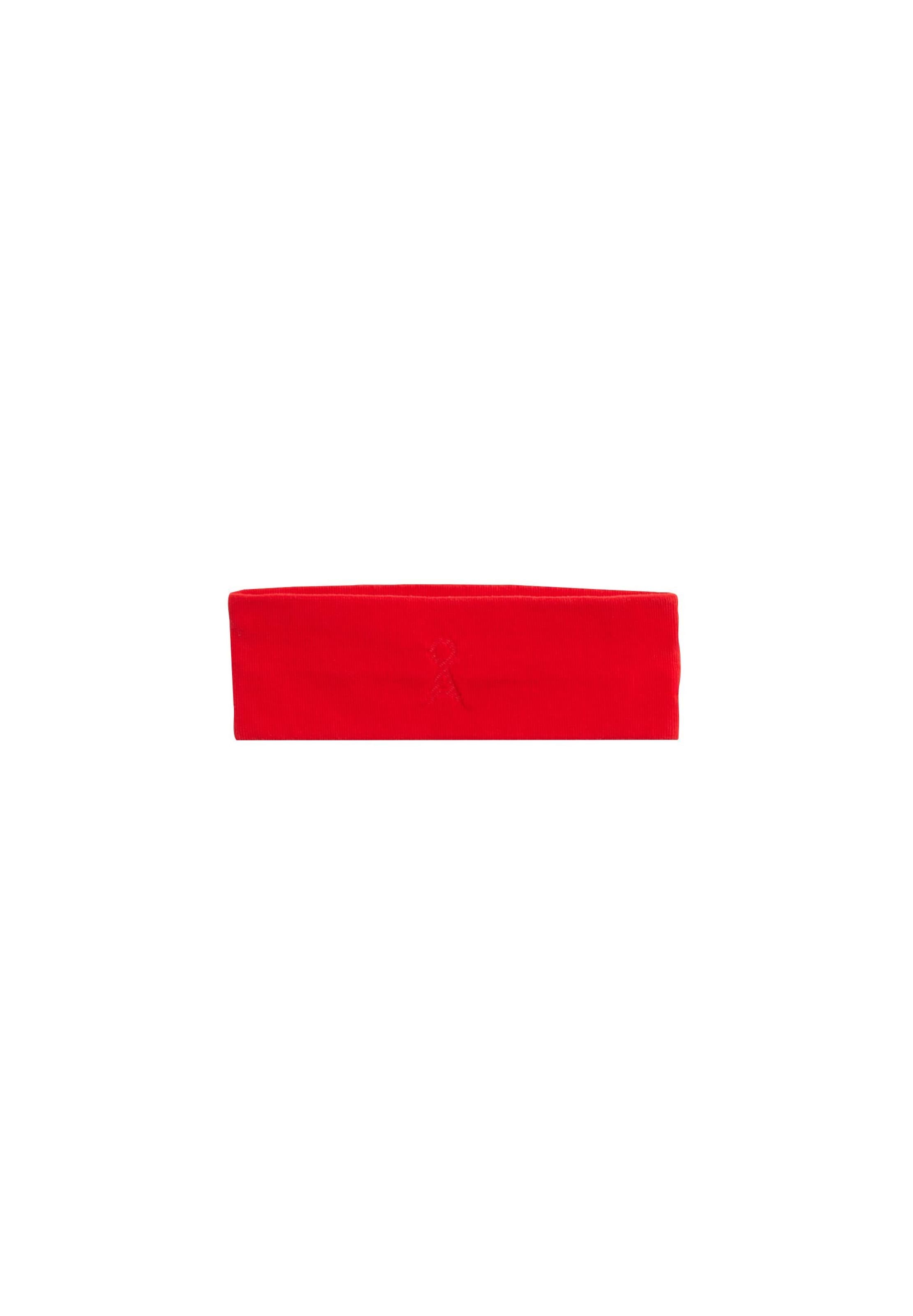 ARMEDANGELS Sporthoofdband in Rood: voorkant