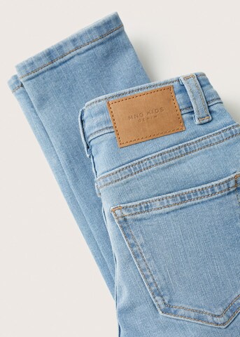 MANGO KIDS Skinny Jeans in Blauw