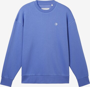 TOM TAILOR DENIM Sweatshirt in Blau: predná strana