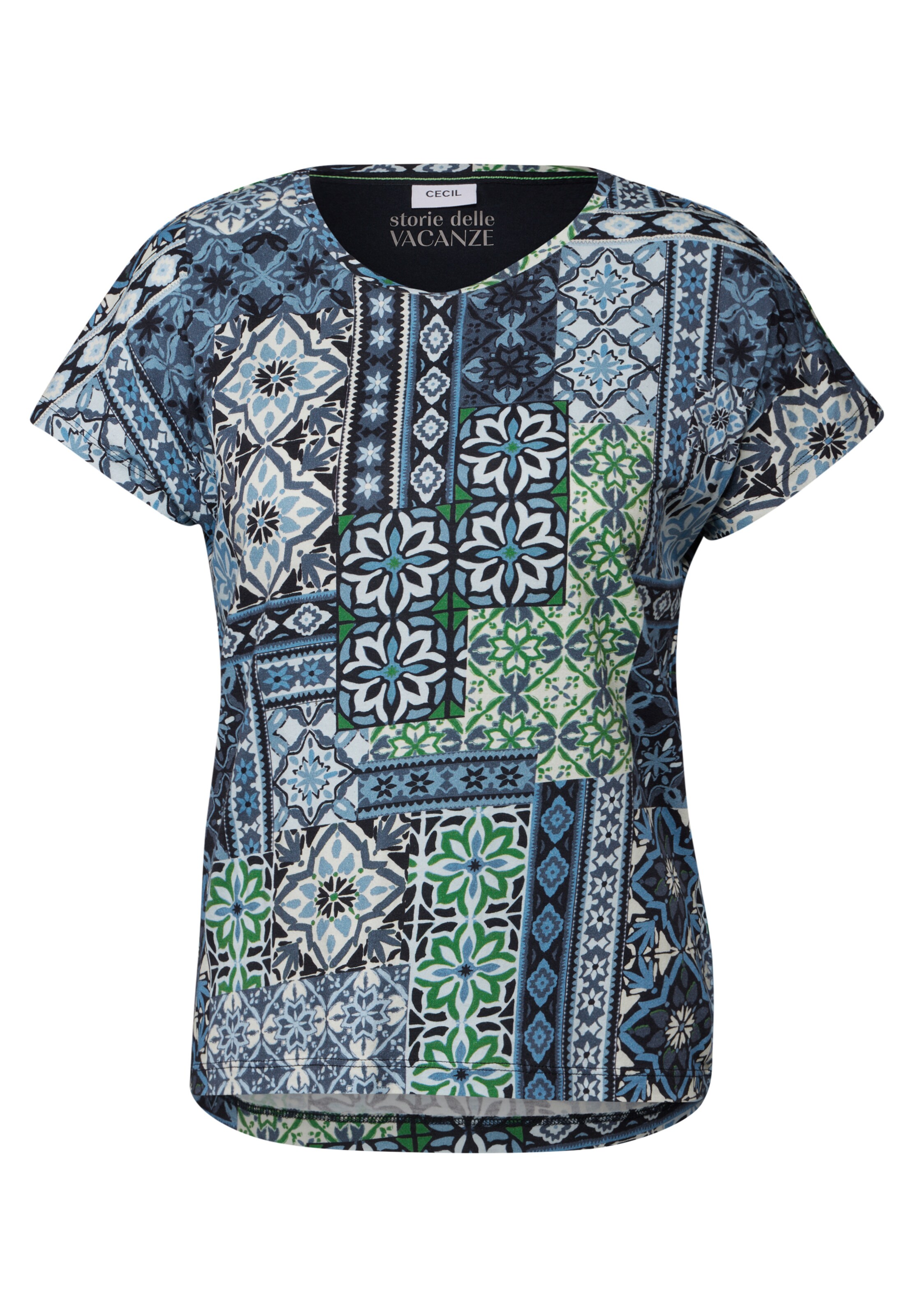 CECIL Wide Leg Hose in Schwarz: Vorderseite