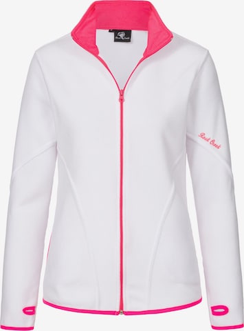 Rock Creek Fleece Jacket in White: front