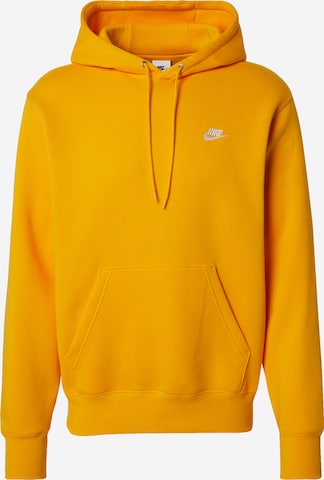 Nike Sportswear Свитшот 'CLUB' в Желтый: спереди