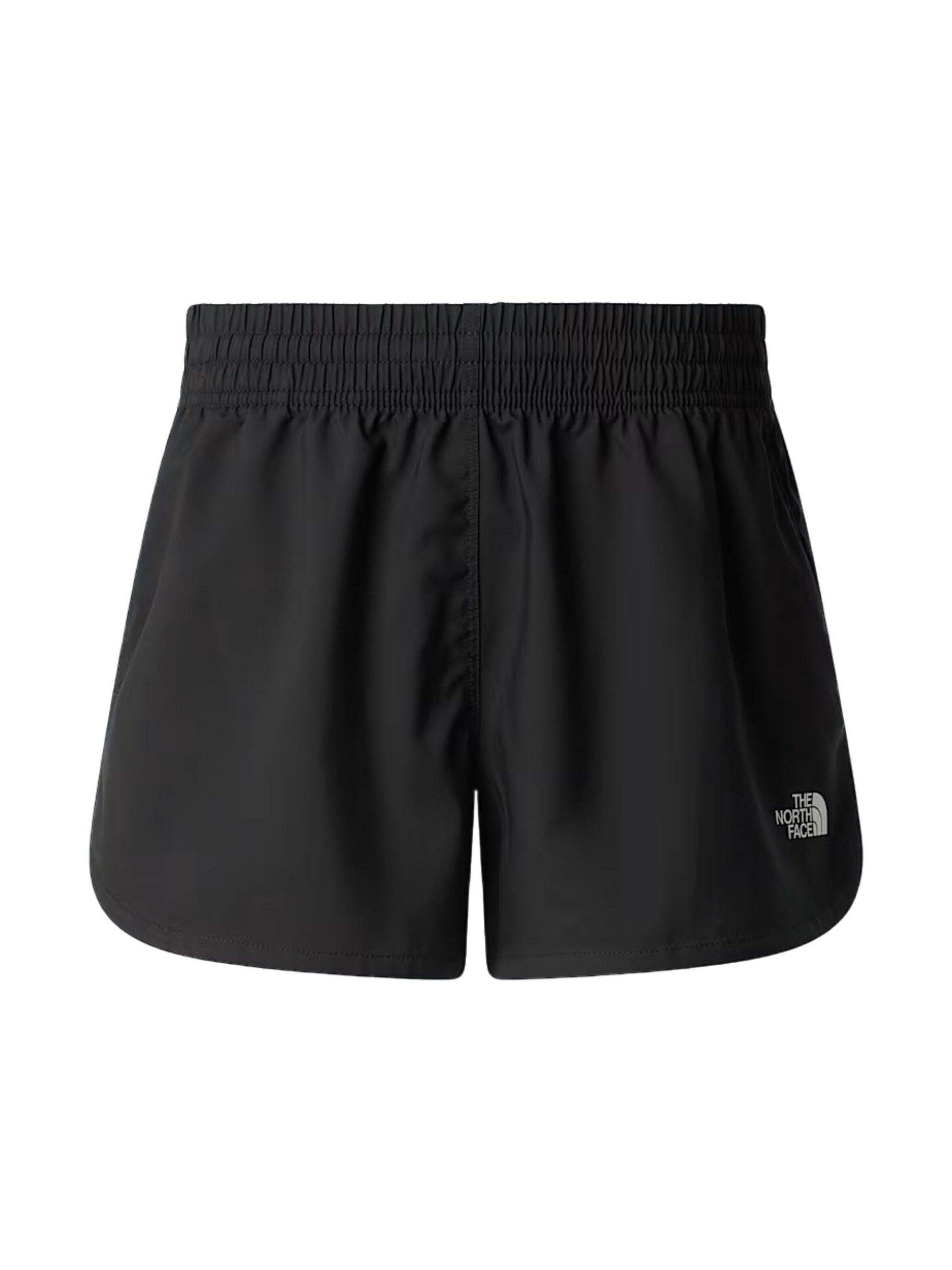 THE NORTH FACE - regular Pantalón deportivo 'THE NORTH FACE kids G FLEX WOVEN SHORT PANTALONCINO' en negro: frente