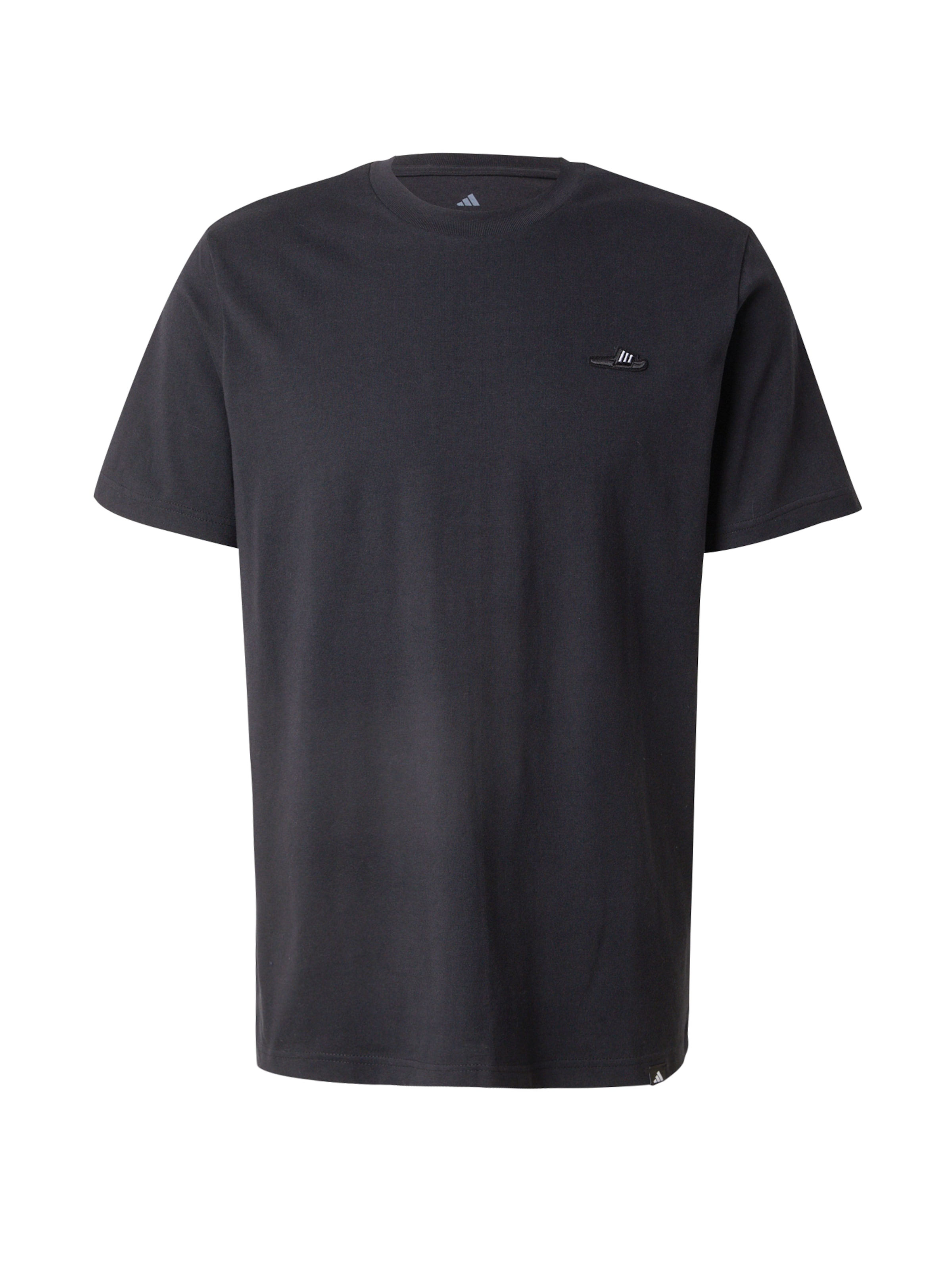 juoda ADIDAS SPORTSWEAR Sportiniai marškinėliai: priekis
