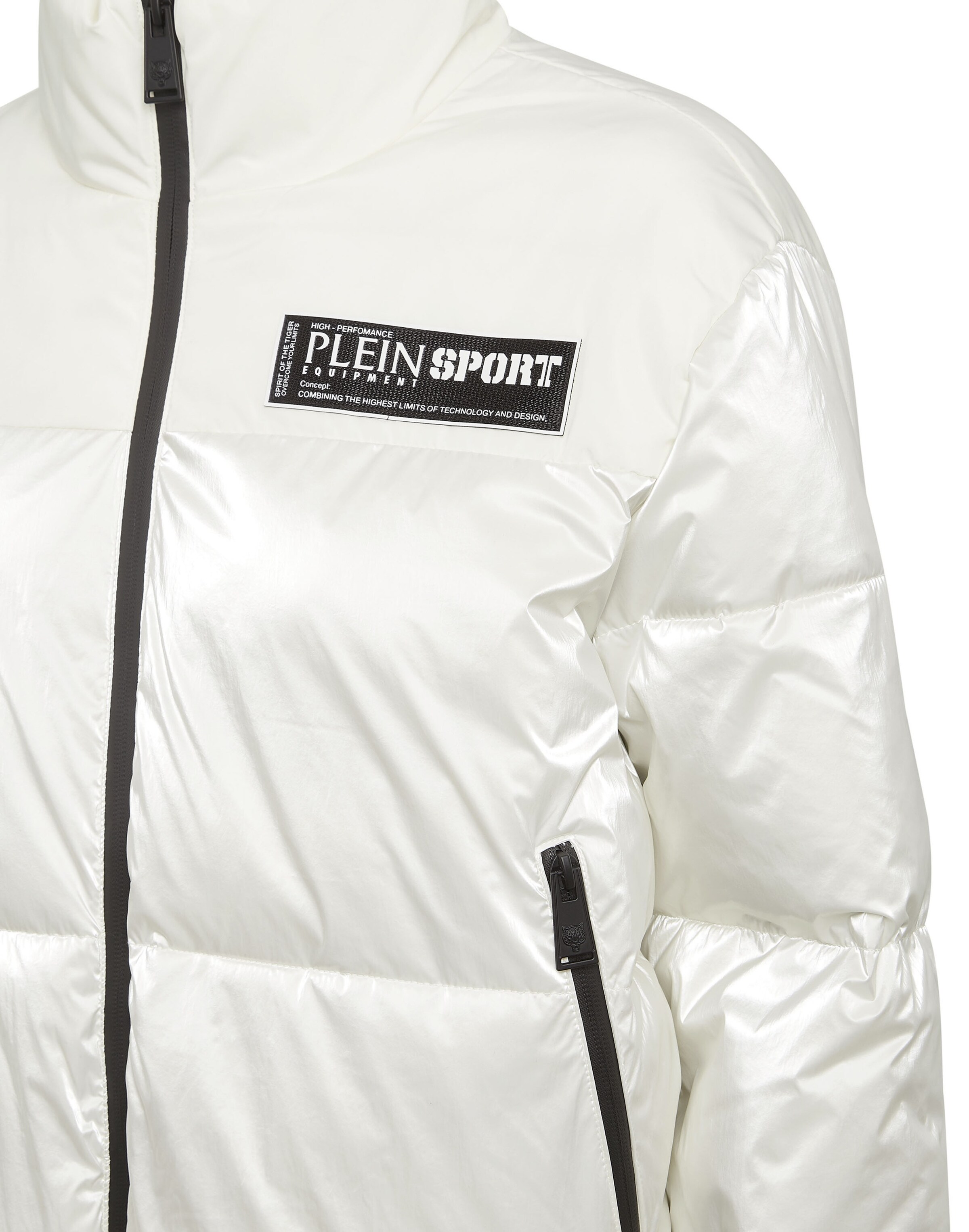 Giacca di mezza stagione di Plein Sport in bianco