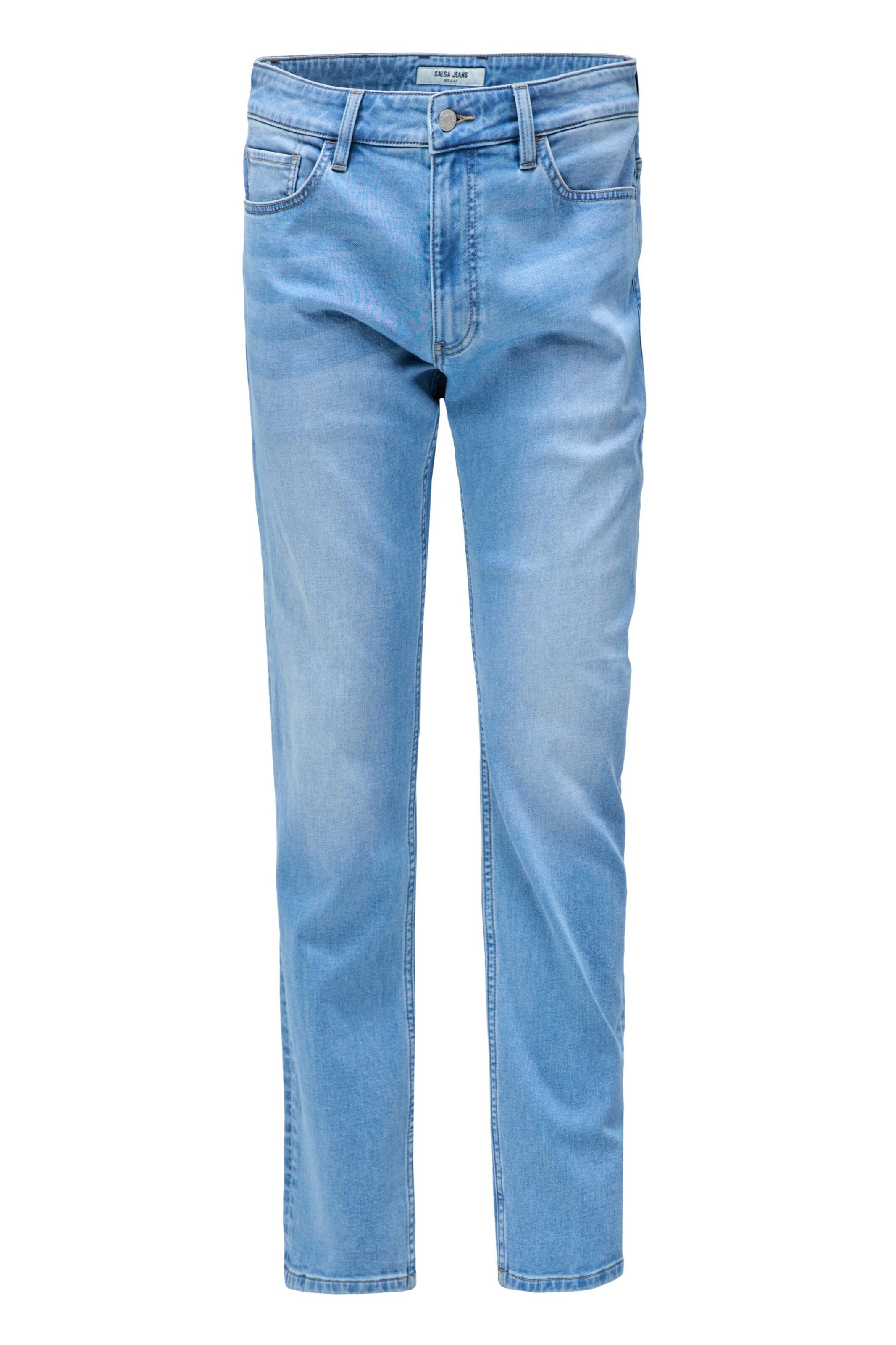 Salsa Jeans Slimfit Jeans in Blauw: voorkant